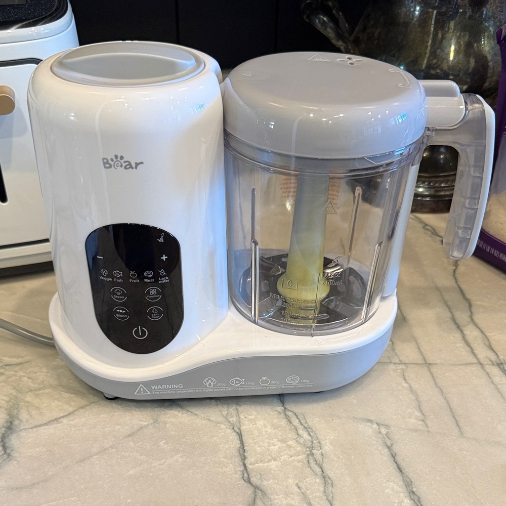 Boar baby food maker and steamer